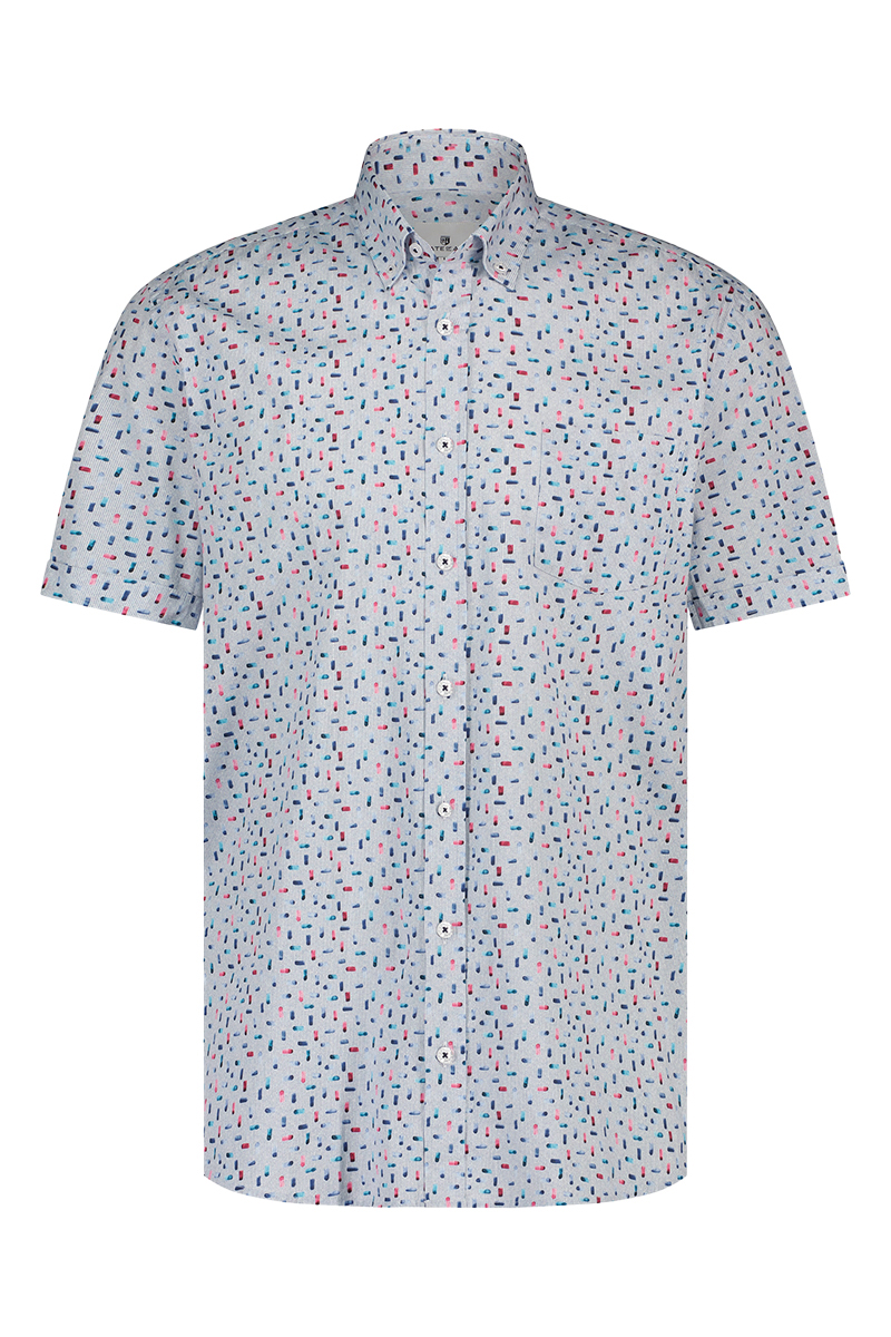 State of Art Shirt SS Printed Pop Wit-2 1