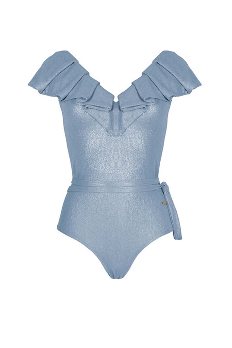 Terry Ray Fashion SWIMSUIT Blauw-1 1