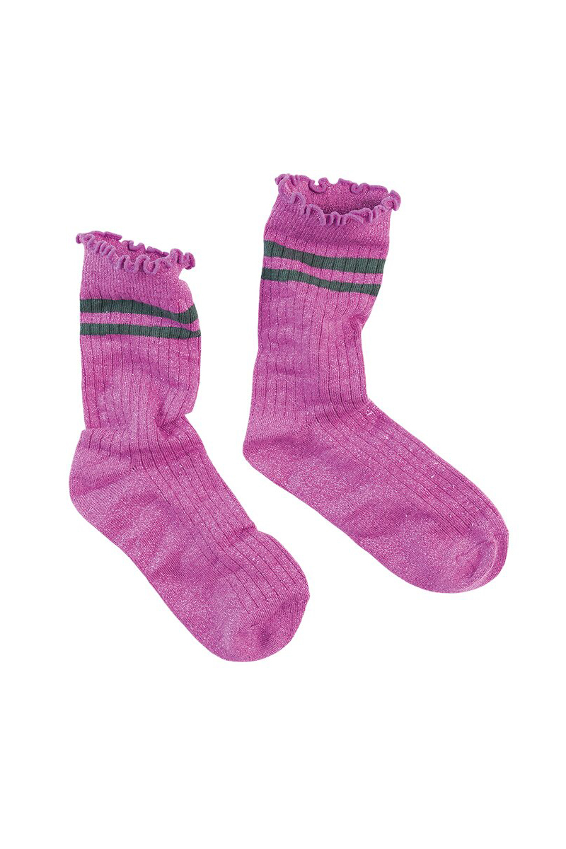 Z8 Meisjes sokken Rose-1 1