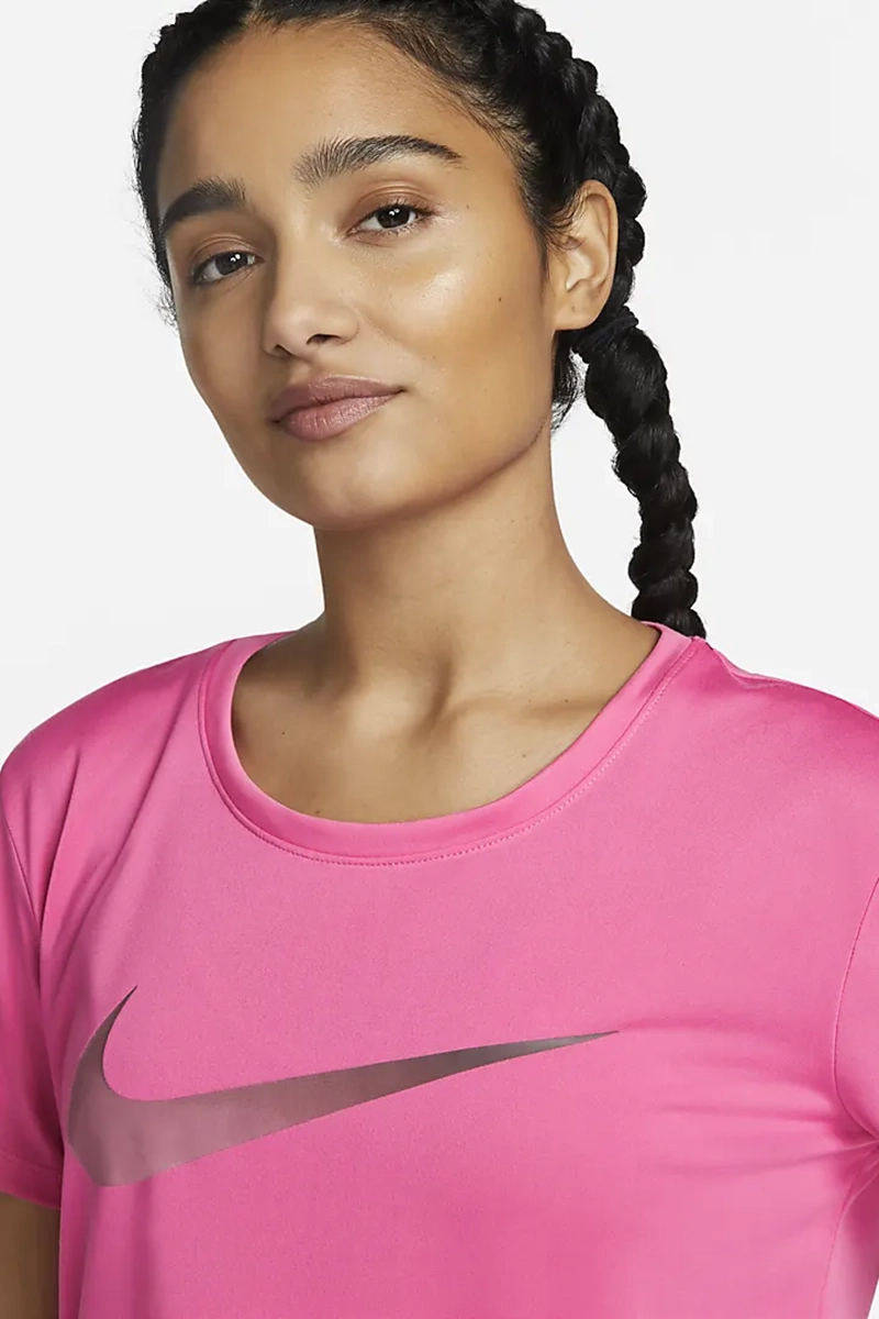 Nike Running dames t-shirt km Oranje-1 4